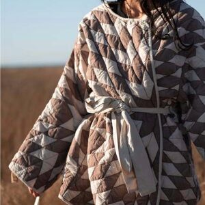 Magnolia pearl Aleda jacket - quiltwork quilted patchwork quilt